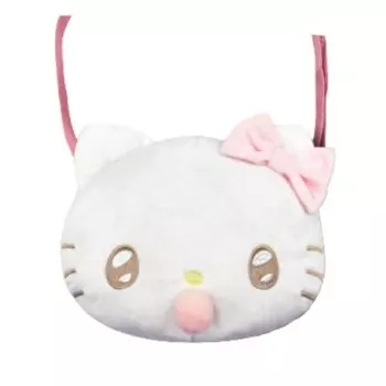 Сумочка-кошелек Hatayama Shoji Sanrio Face Angel Baby Hello Kitty Общая длина 63202080 прибл. В15 x Ш18 x Г8 см.