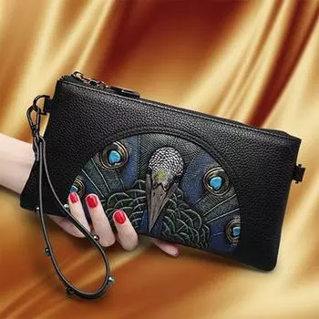 Сумочка-кошелек женский кошелек цепочка женский кошелек длинный чехол для мобильного телефона