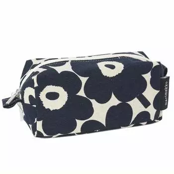 Сумочка Mini Unikko Tiese Blue TIISE [Marimekko] Хлопок/Темный MINI-UNIKKO 70531-851 [Товар]