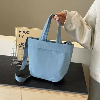 Сумочка, однотонная женская сумка через плечо, легкая сумка через плечо бежевый