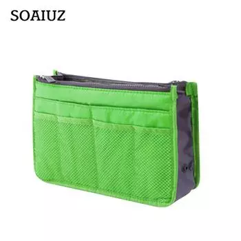 Сумочка-органайзер, дорожная сумка-вкладыш, большой органайзер-вкладыш, аккуратная сумка красный