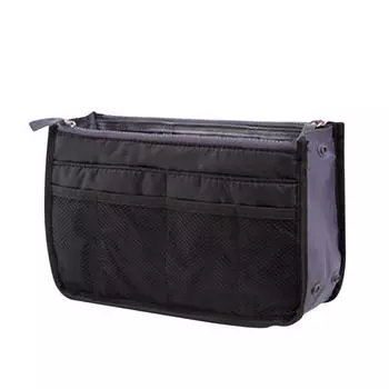 Сумочка-органайзер, дорожная сумка-вкладыш, большой органайзер-вкладыш, аккуратная сумка синий