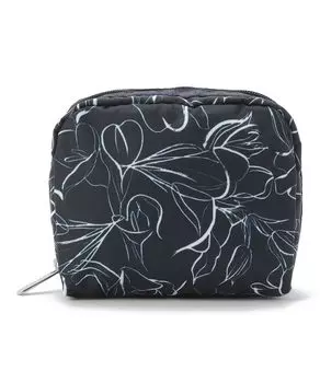 Сумочка SQUARE Sketch Floral Navy [LeSportsac] [Официальная] COSMETIC/6701