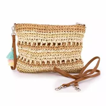 Сумочка в тон zccb-221110 Женская ИЗУМРУДНАЯ Petit бежевый