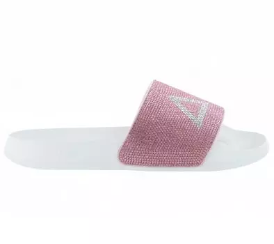 Sun68 Тапочки LOGO STRASS - женские сандалии мюли шлепанцы купальные сандалии X35205-0104 ОРИГИНАЛ EU 37 белый