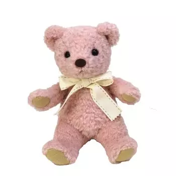 Sun Arrow Bears Collection Noah Bear Plush Toy S Pink H21 x W18 x D13cm K-9310 розовый