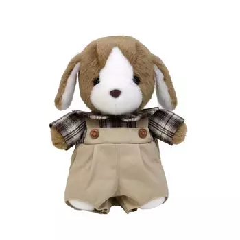 Sun Arrow Original Plush Sandy Brown клетчатая рубашка M K-9119 В23Ш20Г19см
