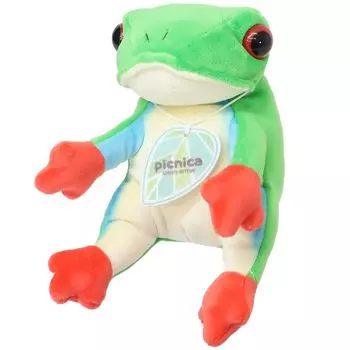 Sun Arrow Picnica Red Tree Frog Plush Toy K-8673