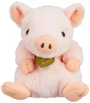 Sun Arrow potte stuffed toy pig K8577