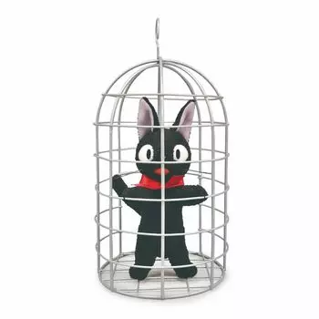 Sun Arrow Studio Ghibli Jiji Basket стоячая мягкая игрушка M K9364