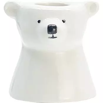 Sun Art Cute Miscellaneous Goods Toothbrush Stand for 1 Brush 5cm Height Polar Bear SAN3774 Approx.