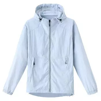 Летнее платье Женское Мужское Дышащая кожа Пары с Спорт на открытом воздухе Скалолазание Быстросохнущая Солнцезащитная одежда Тонкая куртка XS