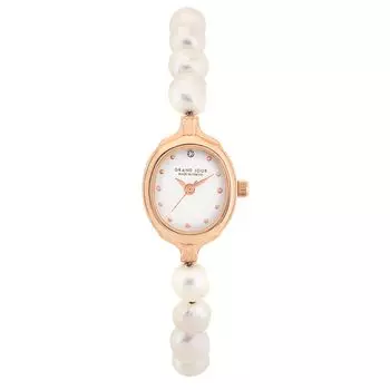 [Sun Flame Co., Ltd.] Часы GRAND JOUR, сделанные в Токио, женские, белые, JGAB0008-PG