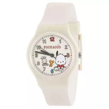 Sun Flame Co., Ltd. Часы J-Axis Pochacco Watch SR-HA01-PCBE для девочек бежевый