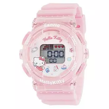 Sun Flame Co., Ltd. Часы J-Axis Sanrio Digital Watch Kitty CR3C0003-KT женские розовые