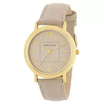 [Sun Flame Co., Ltd.] Часы Sun Flame MJG-B32-MO Коричневый