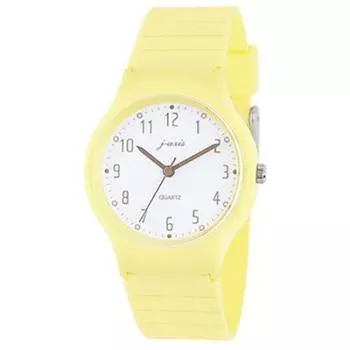 [Sun Flame Co., Ltd.] J-Axis Dull Pastel Watch TCL74-YE Women s Yellow
