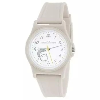 Sun Flame Unisex CA2D0001-GY (Nandemo Ikimono Nori Onigiri Rice Ball) Watch