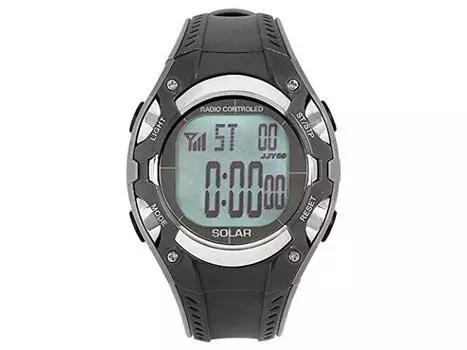 Sun Flame Watch Cybeat SRC06 SRC06-BK Men s Black Polyurethane Band Digital NEW