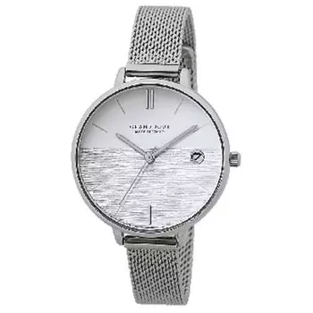 Sun Flame женские MJGJUA02-S (GRANDJOUR Модные женские часы) Круглые часы из серебряного сплава, аналоговые