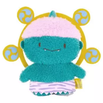 Sun Lemon Fluffy Tatton S Kaminari GR x 6 x 15 см мягкая игрушка зеленая милая молния Setsubun Winter Bean Throwing 17.5 P-9932