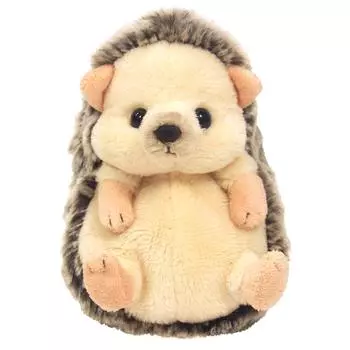 Sun Lemon Hedgehog Beige S 10 x 10 x 14 cm Stuffed Animal Fluffy s P-8841