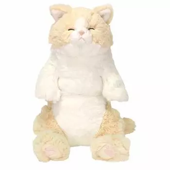 Sun Lemon Knee Cat Cream Rest 20 x x 40cm Stuffed Animal 13.3 P-6472