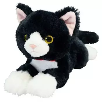 Sun Lemon Knee Cat Hachiware SS 11 x 29 x 12 cm Stuffed Animal P-8432