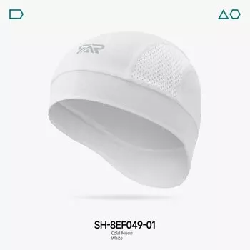 Sun Moss New Arrival Dovetail Hat Sun-Proof and Breathable Running Sports Fitness Small Hat Summer Cycling Helmet Inner Pad SH-8EF049-01 Cold Moon White All yards