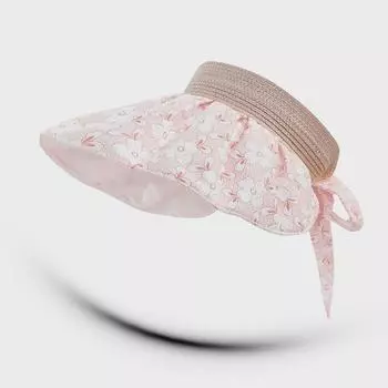 Sun Protection Hat Female Shell 2024 New Arrival Cover Face Big Brim Sun-Proof Sun Hat Foldable Air Top Sun Hat Summer Pink All yards