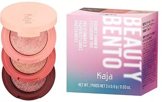 Sun Smile Kaja Beauty Bento Orange Eyeshadow Trio [02 Blossom]