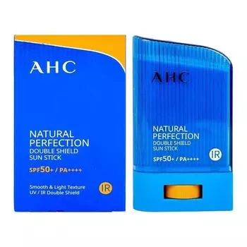 Солнцезащитный крем Sunblock UV Protection AHC Natural Perfection Double Shield Sun Stick 22 г, один товар, см. подробную информацию на странице
