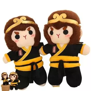 Сунь Укун плюшевая кукла мифологическая фигурка Цзиньгу Банг мягкие подушки игрушки креативные детские подарки на день рождения домашний декор для вечеринки about 25cm