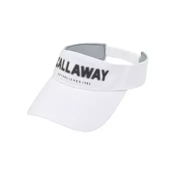 Sun Visor Golf Hat C24291114 [Callaway] Men s (Cardboard/Size Adjustable) / / 1030_White