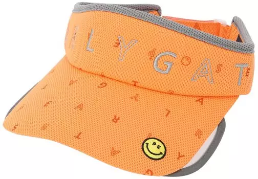Sun Visor with Golf Hat FR [Pearly Gates] Women s (Water-absorbing, quick-drying, sunshade) / / 053-4187520 150_Orange