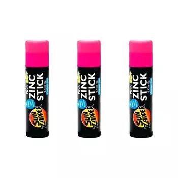 Sun Zapper White Zinc Stick SPF 50+ Sun Zapper Zinc Stick SPF 50 Pink 3 упаковки