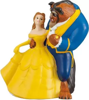 Sunart Disney and the Belle Beast Piggy Bank SAN2738 Yellow Diameter Beauty Beast & 12.5