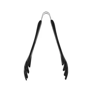 Suncraft Spaghetti Tongs Made in Japan Nylon Merianti Black W20 x D10 x MA-40 Size H4.5cm