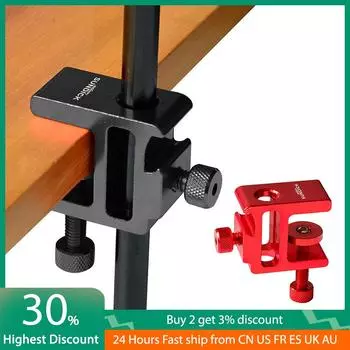 SUNDICK Фонарь Подставка Зажим Для Фонарного Столба Крепление На Столе Алюминиевый Сплав Зажим Уличный Подвесной Держатель Инструменты Для Кемпинга На Открытом Воздухе красный