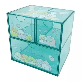 Сундук с персонажем K Company Sumikko Gurashi, цвет мятный, высота 147 x ширина 150 x глубина 118 мм CCH8-SG-MT мятный