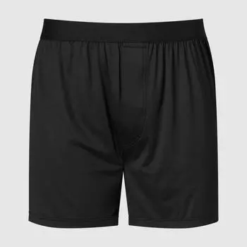 Uniqlo Japan Airism Trunks с открытым передом 09 BLACK/S