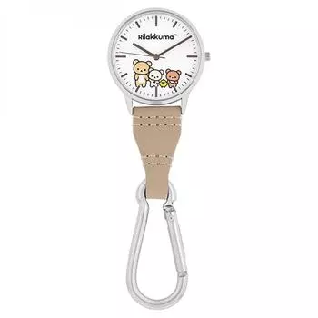 [Sunflame] Часы J-Axis Rilakkuma Carabiner CX2C0005-BR женские коричневые