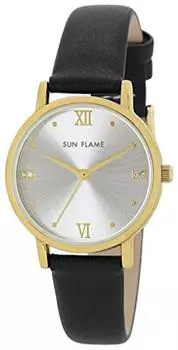 SUNFLAME японские модные часы Sunray Dial Black [Sunflame] MJL-B10-BK