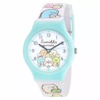 Sunflame Watch J-Axis Sumikko Gurashi Plastic Watch CX2A0006-MI Ladies Mint