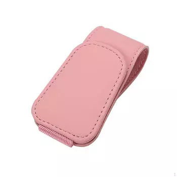 Держатель солнцезащитных очков для автомобильного козырька, зажим для автомобильного салона, универсальные очки, очки розовый