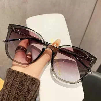 Sunglasses Men S And Women S Same Polarized Sunglasses Progressive Two-Color Tr90 Frame Sunglasses Advanced Sense