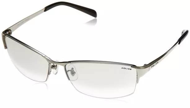 Солнцезащитные очки SPL024J Оправа Блестящий Титан Линза Серебряное Зеркальное Градиентное ЕС [Police] Мужские Цвет Цвет 60-(БЕСПЛАТНЫЙ размер)