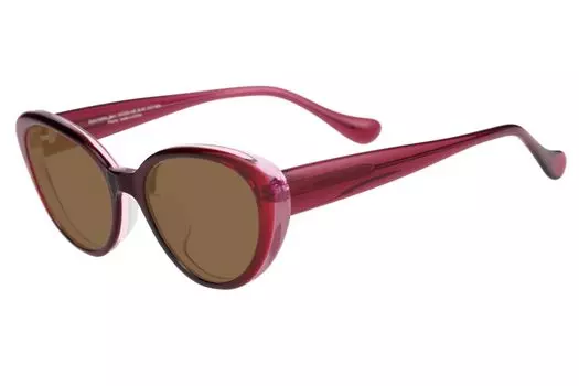 Солнцезащитные очки с защитой от ультрафиолетового излучения, уровень защиты от ультрафиолетового излучения для взрослых, эффект большого маленького лица, красные [Zoff] в форме лисы 99,9%, унисекс, стильные, модные, мужские,