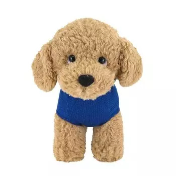 Sunlemon Amico Cane Toy Poodle Beige M Stuffed Animal Dog 142520cm P-9142
