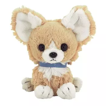 Sunlemon Chihuahua Beige x 16 x 7cm Stuffed Animal Dog Paps! 8.8 P-6711